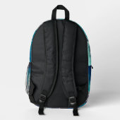 Platz Bedruckter Rucksack (Rückseite)
