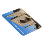 Platz bei Sonnenuntergang - Samarkand, Usbekistan Magnet (Rechte Seite)