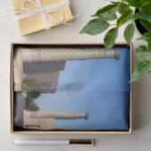 Platz bei Sonnenuntergang - Samarkand, Usbekistan Seidenpapier (Geschenk)