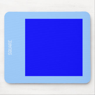 Platz - Blaue Schatten Mousepad