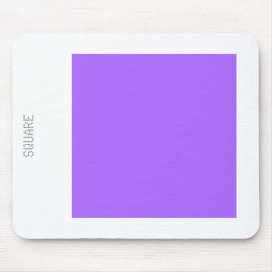 Platz: Blaues Violett und Weiß Mousepad (Vorne)
