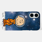 PLATZ | Charlie Brown Astronaut Case-Mate iPhone Hülle (Rückseite (Horizontal))
