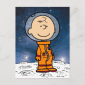 PLATZ | Charlie Brown Astronaut Postkarte (Vorderseite)