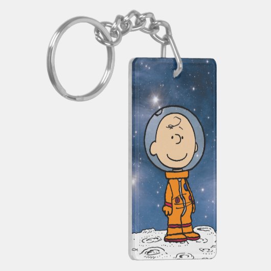 PLATZ | Charlie Brown Astronaut Schlüsselanhänger (Vorderseite links)