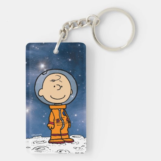 PLATZ | Charlie Brown Astronaut Schlüsselanhänger (Rückseite)