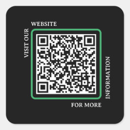 Platz-Code: Aufkleber für die Geschäftsverbindung