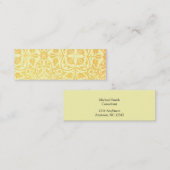 Platz-Decken-Papier William Morriss St James Mini Visitenkarte (Vorne/Hinten)
