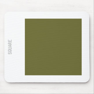 Platz: Deep Olive and White Mousepad