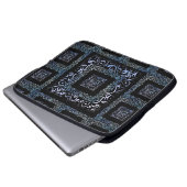 Platz der arabischen Buchstaben Laptopschutzhülle (Vorne Knopf)
