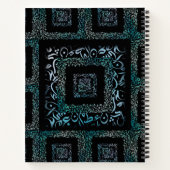 Platz der arabischen Buchstaben Notizblock (Rückseite)