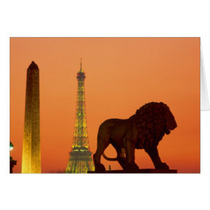 Platz der Concorde; Eiffelturm; Obelisk;