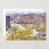 Platz der Gewerkschaft im Frühjahr von Frederick C (Vorne/Hinten)