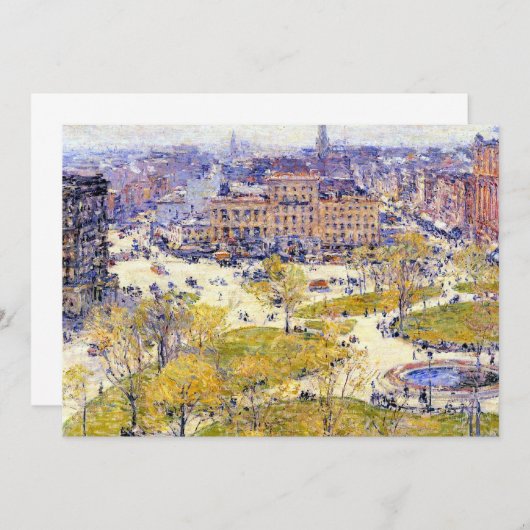 Platz der Gewerkschaft im Frühjahr von Frederick C (Vorne/Hinten)