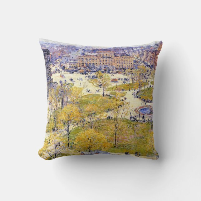 Platz der Gewerkschaft im Frühjahr von Frederick C Kissen (Vorderseite)