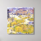 Platz der Gewerkschaft im Frühjahr von Frederick C Leinwanddruck (Vorderseite)