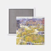 Platz der Gewerkschaft im Frühjahr von Frederick C Magnet (Vorderseite/Rückseite)