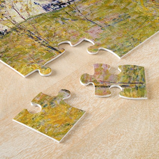 Platz der Gewerkschaft im Frühjahr von Frederick C Puzzle (Seite)