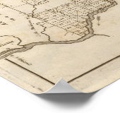 Platz der sieben Ränder von Townships Poster (Ecke)