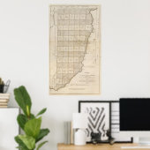 Platz der sieben Ränder von Townships Poster (Heimbüro)