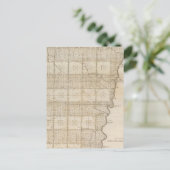 Platz der sieben Ränder von Townships Postkarte (Stehend Vorderseite)