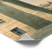 Platz des Palastes, Aussicht vom Arch der Armee Poster (Ecke)