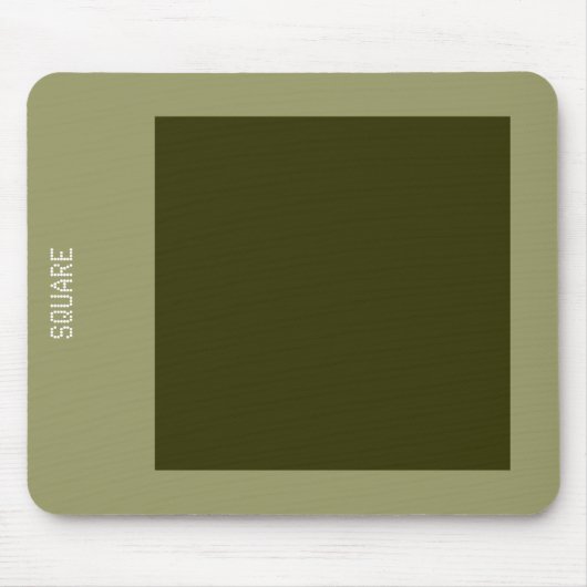 Platz: Dk Olive und Khaki Mousepad (Vorne)
