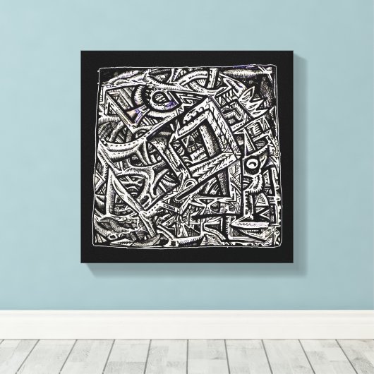 Platz eins von Brian Benson Leinwanddruck (Insitu (Holzboden))