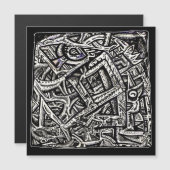 Platz eins von Brian Benson Magnetkarte (Vorne/Hinten)