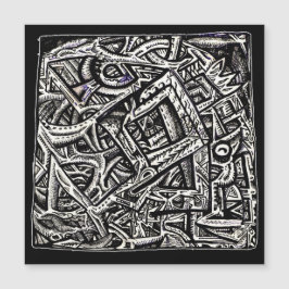 Platz eins von Brian Benson Magnetkarte