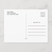 PLATZ | Erdnussbande im Weltraum Postkarte (Rückseite)