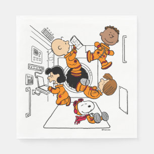 PLATZ Erdnussbande im Weltraum Serviette