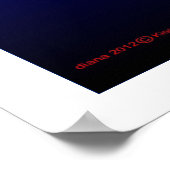 Platz, es ist da draußen (Poster) Poster (Ecke)