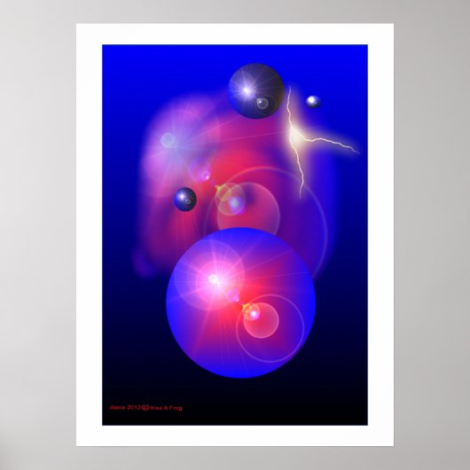 Platz, es ist da draußen (Poster) Poster (Vorne)