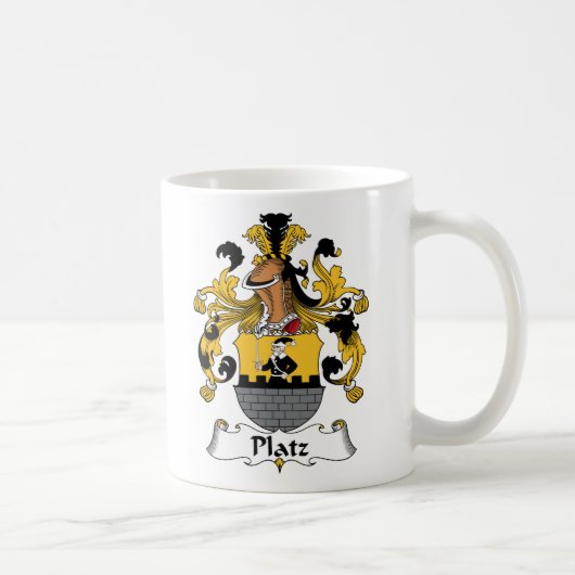 Platz Familienwappen Kaffeetasse (Rechts)