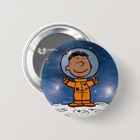 PLATZ | Franklin Astronaut Button (Vorne & Hinten)