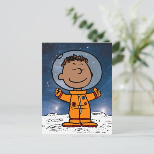 PLATZ | Franklin Astronaut Postkarte (Stehend Vorderseite)