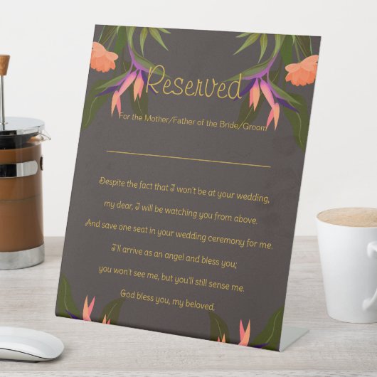 Platz für Angel Sockelschild (In Situ)