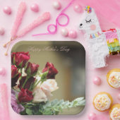 Platz für Blumenfotografie Pappteller (Party)