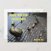 Platz für die Postkarte der Entenlings (Vorne/Hinten)