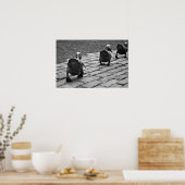 Platz für Ducklings machen Poster (Küche)