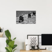 Platz für Ducklings machen Poster (Heimbüro)