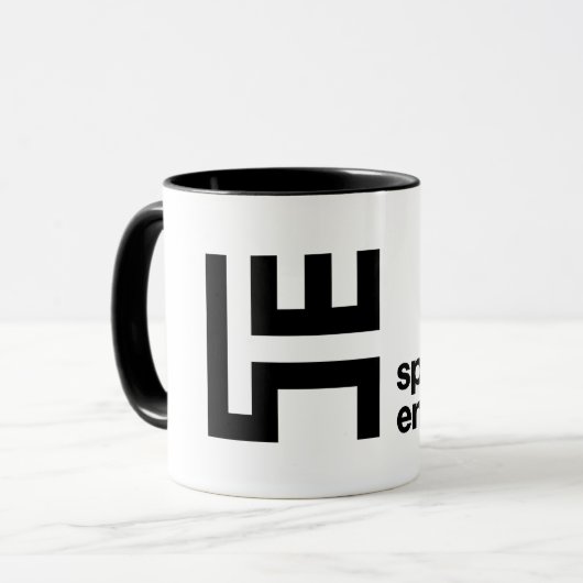Platz für eine Kaffee-Tasse Tasse (Vorderseite Links)