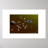 Platz für eine Partie Schach Poster (Vorne)