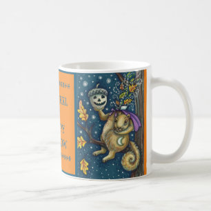 PLATZ FÜR SCHLAFHOLZ & ACORN, FUNNY HALLOWEEN KAFFEETASSE