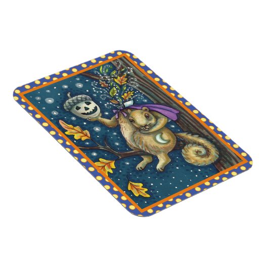 PLATZ FÜR SCHLAFHOLZ & ACORN, FUNNY HALLOWEEN MAGNET (Rechte Seite)