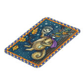 PLATZ FÜR SCHLAFHOLZ & ACORN, FUNNY HALLOWEEN MAGNET (Linke Seite)