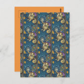 PLATZ FÜR SCHLAFHOLZ & ACORN, FUNNY HALLOWEEN POSTKARTE (Vorne/Hinten)