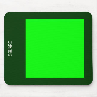 Platz - Grün und Grün Mousepad