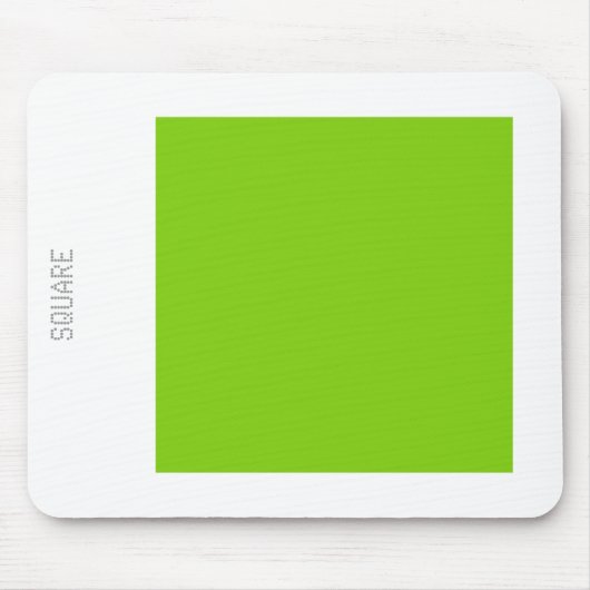 Platz: grün und weiß mousepad (Vorne)