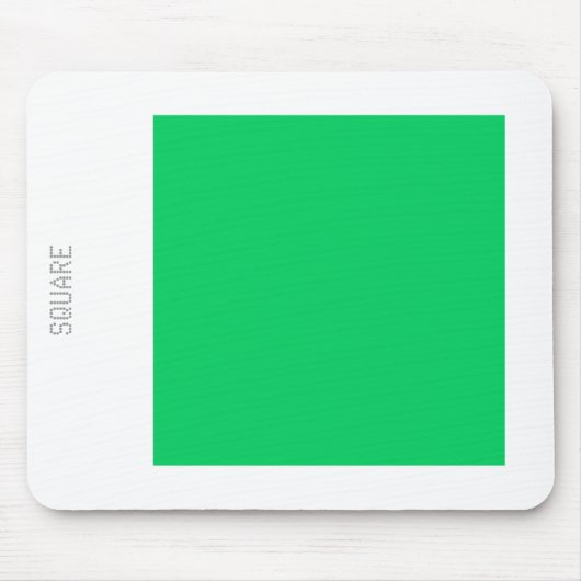 Platz: hellgrün und weiß mousepad (Vorne)
